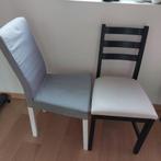 IKEA 4 eetkamerstoelen + IKEA tafel (15€/stuk), Huis en Inrichting, Stoelen, Ophalen, Zo goed als nieuw, Wit