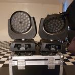 2 moving heads ,led wash , Quicklock systeem, Muziek en Instrumenten, Licht en Laser, Ophalen, Zo goed als nieuw