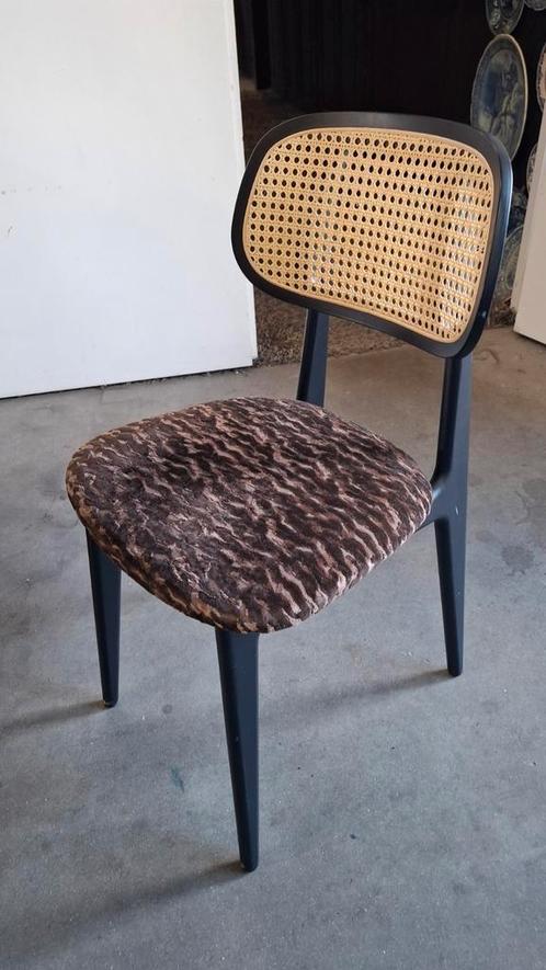 24 zgan stoel horeca dex danish design deens PRACHTIGE SET!, Huis en Inrichting, Stoelen, Zo goed als nieuw, Hout, Stof, Zwart