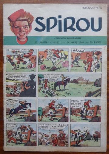 MAGAZINES SPIROU - ANNEE 1949 - 3,80€/PCE