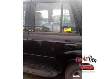 Portière 4portes arrière gauche d'un Chevrolet Trailblazer, 3 mois de garantie, Utilisé, Porte, Enlèvement ou Envoi