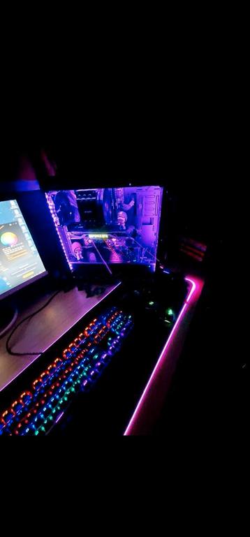 Pc gamer + écran + Clavier + souris + tapis, Enlèvement, Comme neuf, Gaming, SSD