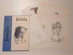 BD Illustration - Portfolio Jennifer - Silhouet Delaby Neuf, Eén stripboek, Nieuw, Ophalen of Verzenden, Philippe Delaby