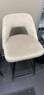 Krukken woonkamer goud beige, Huis en Inrichting, Barkrukken, Ophalen, Gebruikt, In hoogte verstelbaar, 60 tot 90 cm