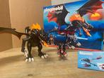 Playmobil grote zwarte draak 5482, Ophalen of Verzenden, Zo goed als nieuw, Complete set
