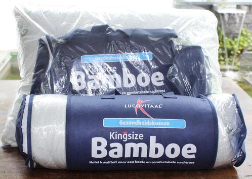 NEWPHARMA bamboe kussens, Huis en Inrichting, Woonaccessoires | Kussens, Nieuw, Ophalen of Verzenden
