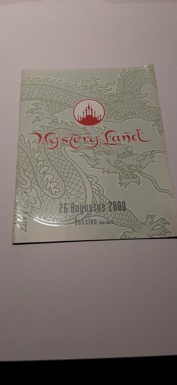Mysteryland exclusief flyer-boekje 