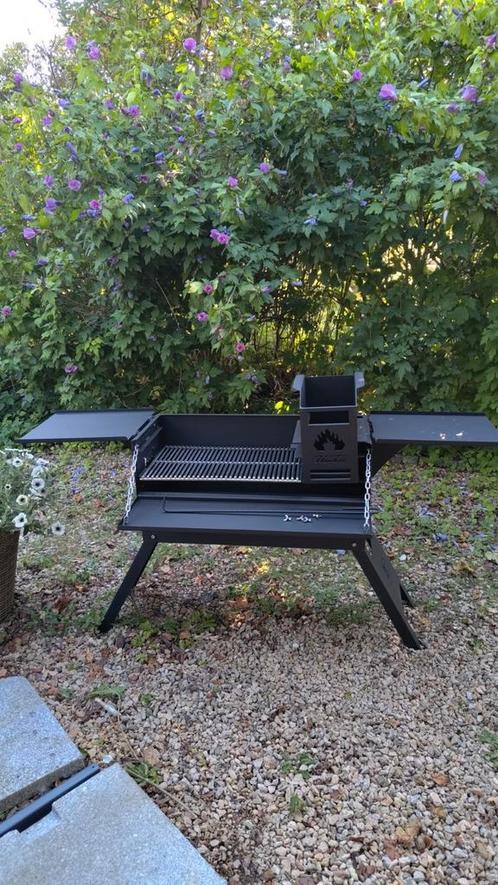 Campbraai bbq, Tuin en Terras, Houtskoolbarbecues, Gebruikt, Ophalen