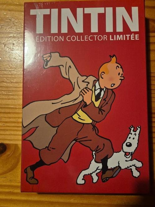 Tintin-Coffret Grand Format (Édition Collector Limitée)., Cd's en Dvd's, Dvd's | Tekenfilms en Animatie, Nieuw in verpakking, Europees