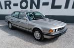 BMW 730i E32, Auto's, BMW, Te koop, Zilver of Grijs, Benzine, Leder