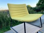 Chaise lounge jaune Narbutas - modèle Végas, Ophalen, Zo goed als nieuw, Eenpersoons, Metaal