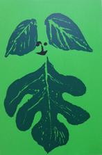 JAN COX / FIGUUR / KLEURLITHO / 70x50cm / SIG / 1976, Antiek en Kunst, Ophalen of Verzenden