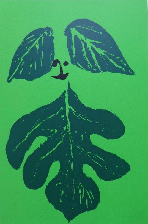 JAN COX / FIGUUR / KLEURLITHO / 70x50cm / SIG / 1976, Antiek en Kunst, Kunst | Litho's en Zeefdrukken, Ophalen of Verzenden