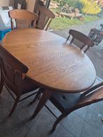 Tafel met stoelen, Huis en Inrichting, Complete eetkamers, Ophalen