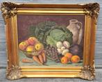 Huile sur toile nature morte signe, Ophalen of Verzenden