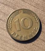Duitse 10 Pfennig, 1950 Duitse Munten, Ophalen of Verzenden