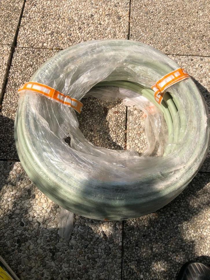 Nieuwe flexibele elektriciteitsbuis - 20mm, 100m, groen, Doe-het-zelf en Bouw, Elektriciteit en Kabels, Nieuw, Ophalen