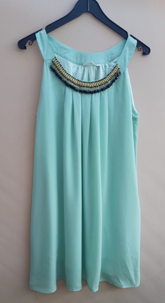 Robe estivale, Kleding | Dames, Jurken, Gedragen, Maat 42/44 (L), Groen, Boven de knie, Ophalen of Verzenden