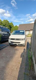 volkswagen transporter t5 syncro 4x4 black edition, Auto's, Stof, Zwart, Wit, Adaptieve lichten