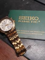 Horloge Seiko kinetic, Handtassen en Accessoires, Horloges | Heren, Staal, Seiko, Staal, Zo goed als nieuw
