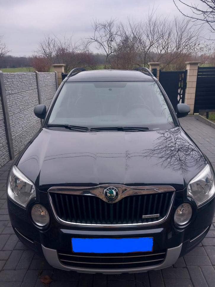 Skoda yeti Greenline, Auto's, Skoda, Yeti, ABS, Diesel, Euro 5, SUV of Terreinwagen, 5 deurs, Handgeschakeld, Zwart, Zwart, Leder