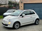 Fiat 500 0.9 TwinAir Start&Stop Lounge PanoDak Airco, Auto's, Fiat, Voorwielaandrijving, Stof, 875 cc, Wit