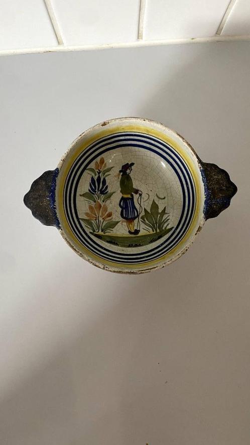 Bol asiatique Quimper Henriot 1969, Antiek en Kunst, Antiek | Keramiek en Aardewerk, Ophalen of Verzenden