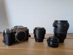 Fujifilm XT4 body + enkele Fuji lenzen, Audio, Tv en Foto, Ophalen, Gebruikt, Fuji