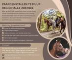 Stallen te huur regio Halle-Zoersel, Stalling, 4 paarden of pony's of meer