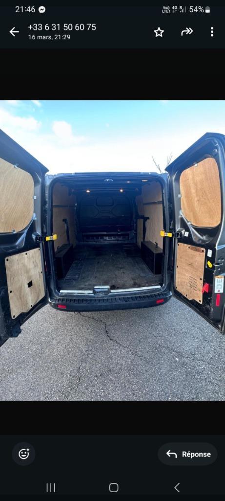 Ford Transit Custom, Auto's, Ford, Particulier, Transit, Diesel, Euro 5, Overige carrosserie, 5 deurs, Automaat, Zilver of Grijs