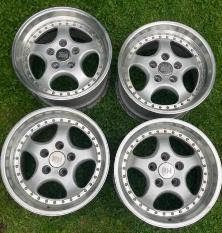 PORSCHE KESKIN SPEEDLINE STYLE VELGEN, Auto-onderdelen, Banden en Velgen, Velg(en), 18 inch, Gebruikt, Ophalen of Verzenden