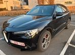 Alfa Romeo Stelvio 2.2 jtd Q4 210 pk, Auto's, Alfa Romeo, Automaat, 4 cilinders, Zwart, Leder