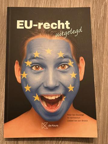 Studieboek EU-recht uitgelegd beschikbaar voor biedingen