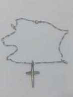 Zilver Ketting, Bijoux, Sacs & Beauté, Colliers, Enlèvement ou Envoi, Comme neuf, Argent, Argent