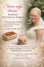 Zelf gemaakte tiramisu 10€ halve kilo .zakje snoep voor 5€, Ophalen, Zo goed als nieuw, Overige typen