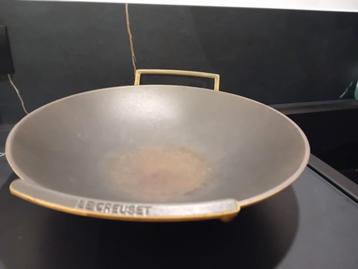 Le creuset wok beschikbaar voor biedingen