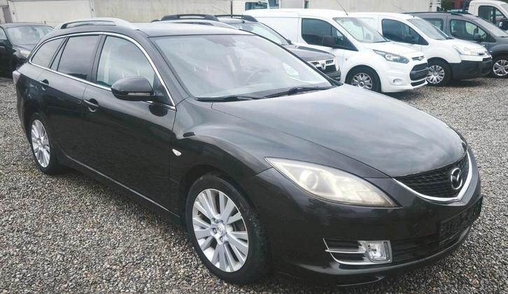 🆕EXPORT•MAZDA 6 BREAK_2.0 D(140CH)_2009💢EUR.4_A/C_EQUIP💢, Auto's, Mazda, Bedrijf, Te koop, ABS, Airbags, Airconditioning, Bluetooth