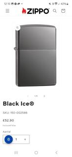 Zippo nieuw  black/grey color, Ophalen of Verzenden, Nieuw, Aansteker