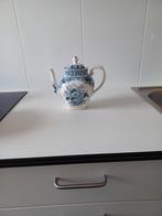 Petrus Regout maastricht balmoral servies koffiekan, blauw, Antiek en Kunst, Ophalen