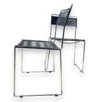 Paar Jodi Spaghetti Stapelbare Stoelen, Sintesi, Italië, 80s, Gebruikt, Twee, Ophalen of Verzenden, Metaal