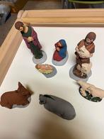 Oude Kerststal beeldjes, Ophalen of Verzenden, Zo goed als nieuw