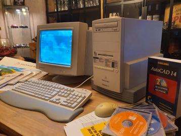 Packardbell multimedia CLE 1211 mmx 166mhz win95 RARE beschikbaar voor biedingen