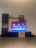 TV-meubel, Ophalen, 200 cm of meer, 150 tot 200 cm, Eikenhout