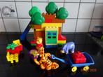 duplo, leuk huisje van winnie de pooh, met zijn vriendjes!!, Ophalen of Verzenden, Duplo