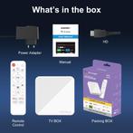 Android box met alle streamingsdiensten en bioscoopfilms, Audio, Tv en Foto, Mediaspelers, Ophalen of Verzenden, Nieuw, HDMI, Minder dan 500 GB