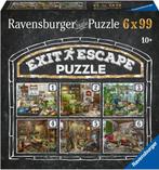 RAVENSBURGER Escape Puzzel set 6 x 99 stukken, Comme neuf, Puzzle, Enlèvement ou Envoi
