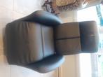 1 lederen relax zetel, Huis en Inrichting, Ophalen, Gebruikt, Leer