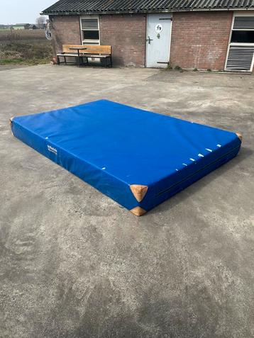 Grand tapis de protection Schelde 300 x 200 x 30 cm, Enlèvement, Utilisé, Bleu, Matériel