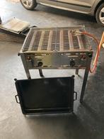 Gasbarbecue Hendi met rooster en bakplaat, Ophalen, Gebruikt