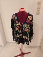 Blouse de fête romantique, sexy à sequins et dentelle, T 40, Kleding | Dames, Gelegenheidskleding, Maat 38/40 (M), Overige typen